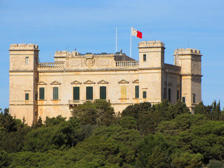 Presidential palace Malta